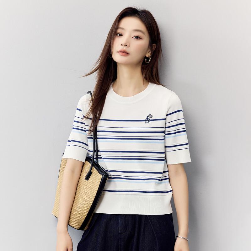 Inman Women's Striped Ice Cool Knit Top