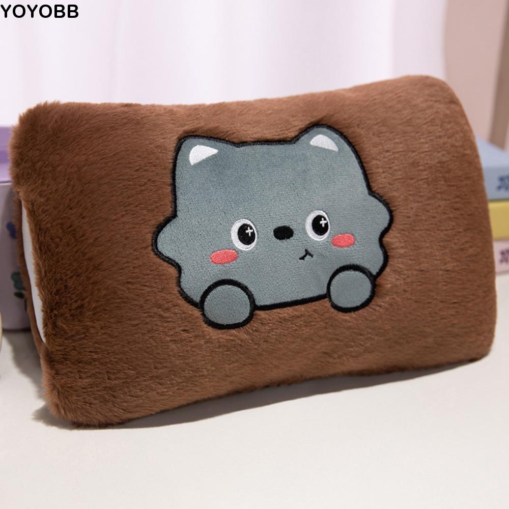Cute Cartoon Hand Warmer Pillow Non-electric Soft Plush Hand Warmer Sleeping Pillows Stuffed Arm Pillow Winter