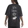 Nike X Futura Womens Breaking Oversized T-shirt (Asia Sizing) Black Women Streetwear FZ0284010