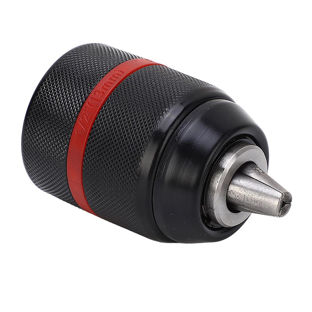 Keyless Drill Chuck 1 2‑20UNF Mount Self Tightening Electric Drill Chuck 2‑13mm Clamping Range Round 58mm   2.3in