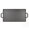Rectangular Cast Iron Griddle & Fry Pan with Lid