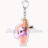 Popular American Singer Acrylic Keychain for Accessories Bag Pendant Key Chain Ring Keychains Jewelry Creative Fans Gifts