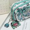 Anime Virtual Singer Miku Stationery Bag Pencil Case Kawaii Large Capacity Student Coin Purse Fans Collect Gift Peripheral Bag