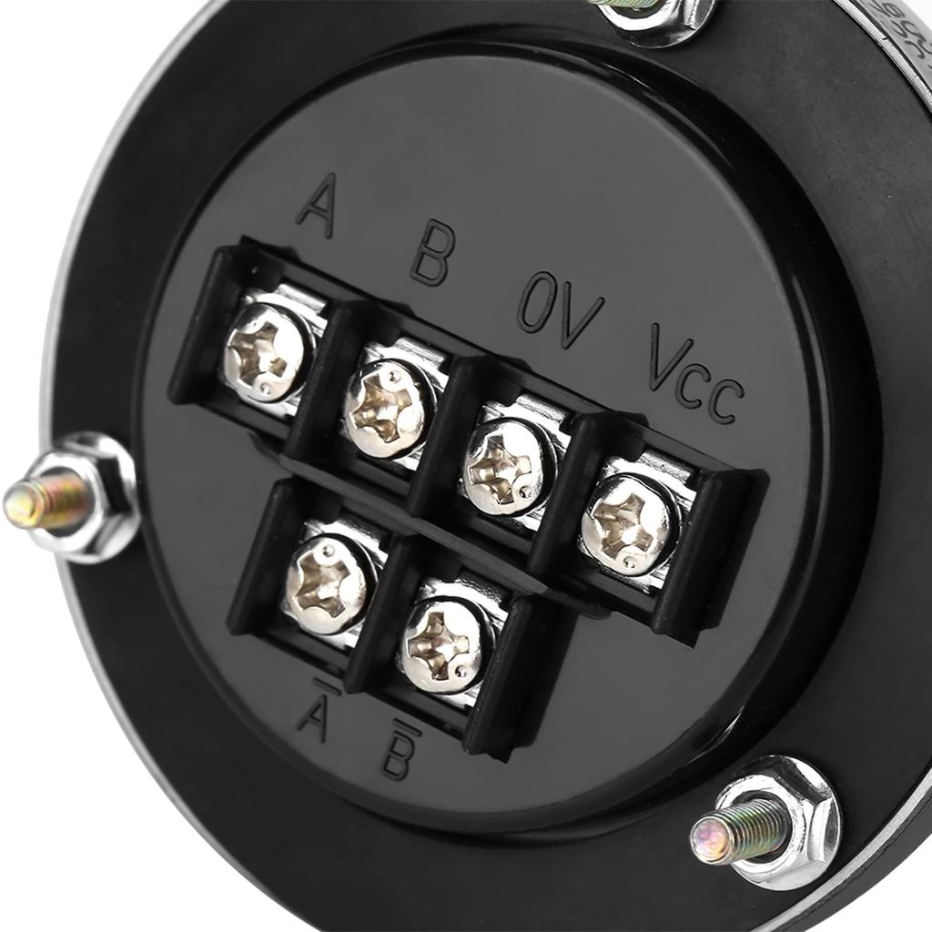 Hilitand Rotary Manual Manual Type Encoder, Pulse, (Black)