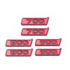 2pcs Red 800 Wing Side Sticker 900 700 Fender Sticker For Brabus Mercedes AMG G800 G900 W464 W463 G63 G65 Brabus Fender Sticker