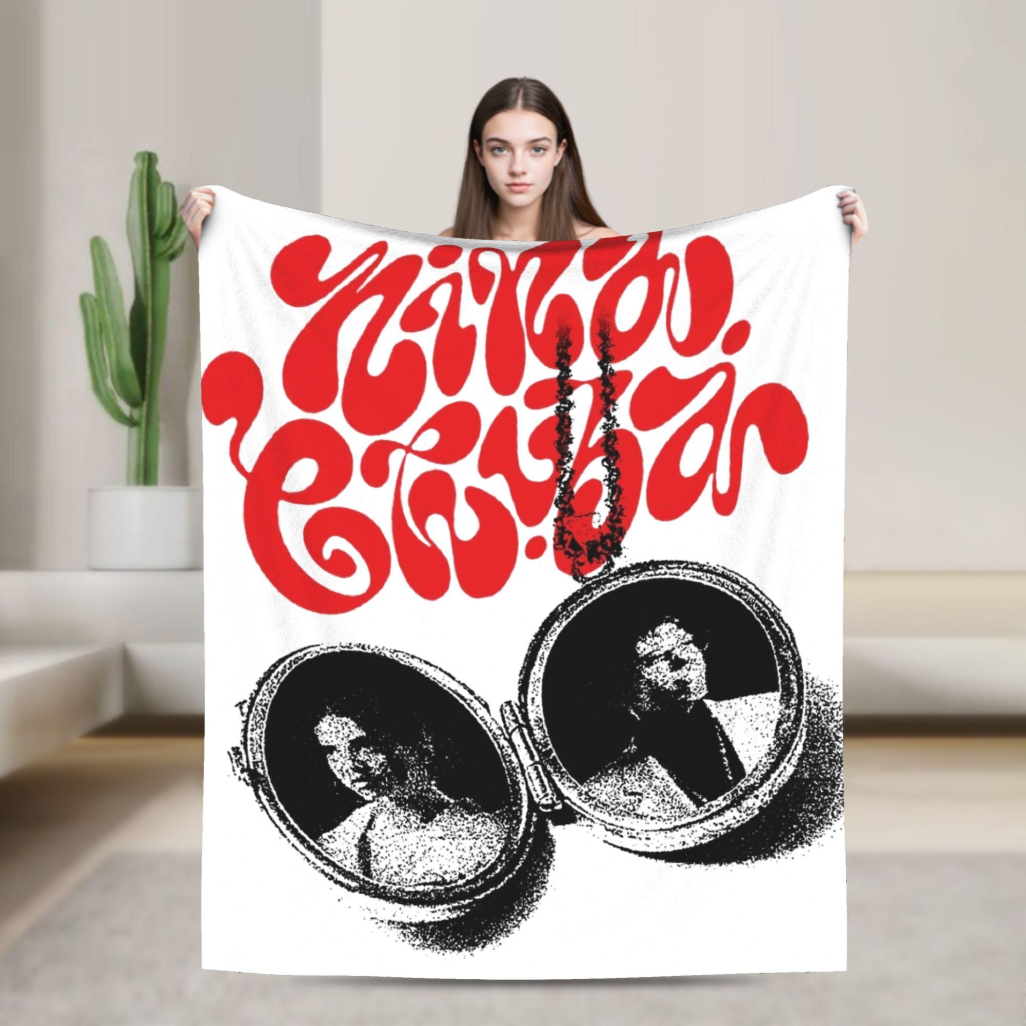 

Nina Chuba Blanket Quality Soft singer Throw Blanket Winter Child Bedroom Novelty Bedspread 30x40in