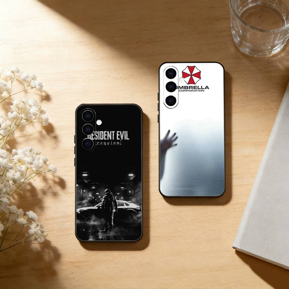 Game Resident Evil Video Phone Case For Samsung Galaxy A73,A72,A71,A70,A53,A52,A51,Others Soft Black Cover