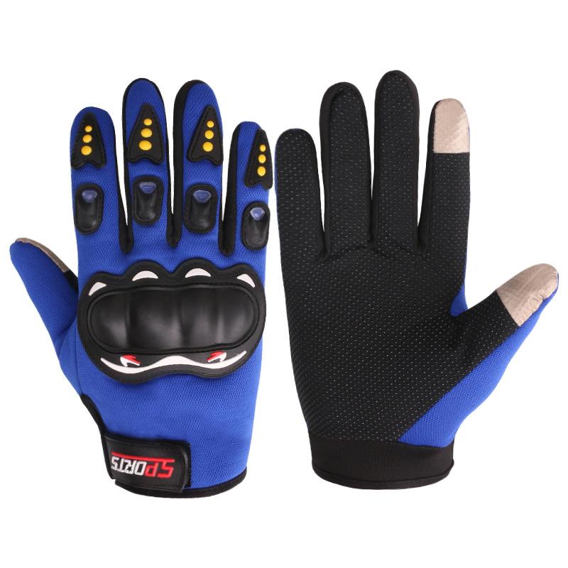 Luvas de Motocicleta Bicicleta Off Road Ciclismo ao Ar Livre Esportes Luvas Meio Dedo Luvas de Mountain Bike Dedo Inteiro com Tela Sensível ao Toque