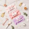 3 Color Set Cute New Unisex Baby Headband Comfortable Soft Elastic Nylon Hairband for 13-24m Children's Headwear
