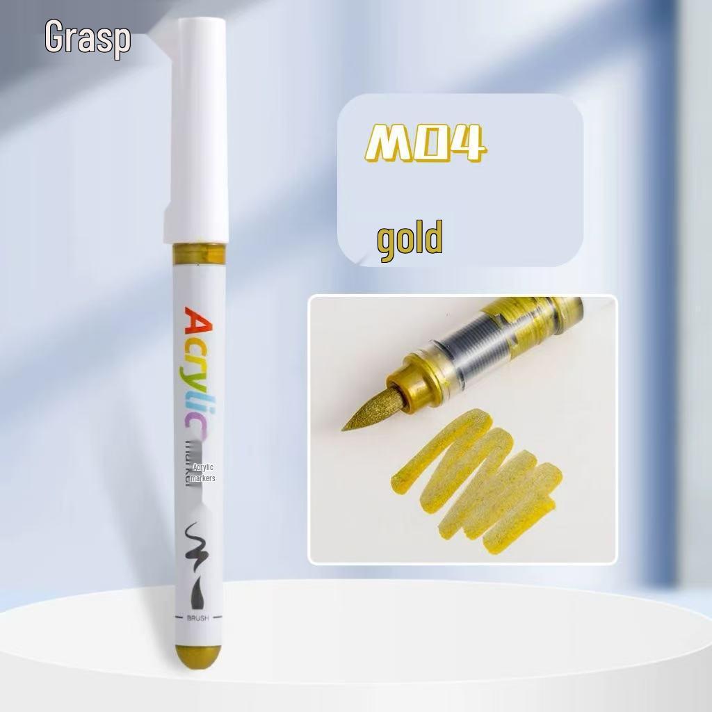 Master 5105 Soft Tip Liquid Ink Acrylic Marker - Non-Bleeding, Layerable, Large Capacity