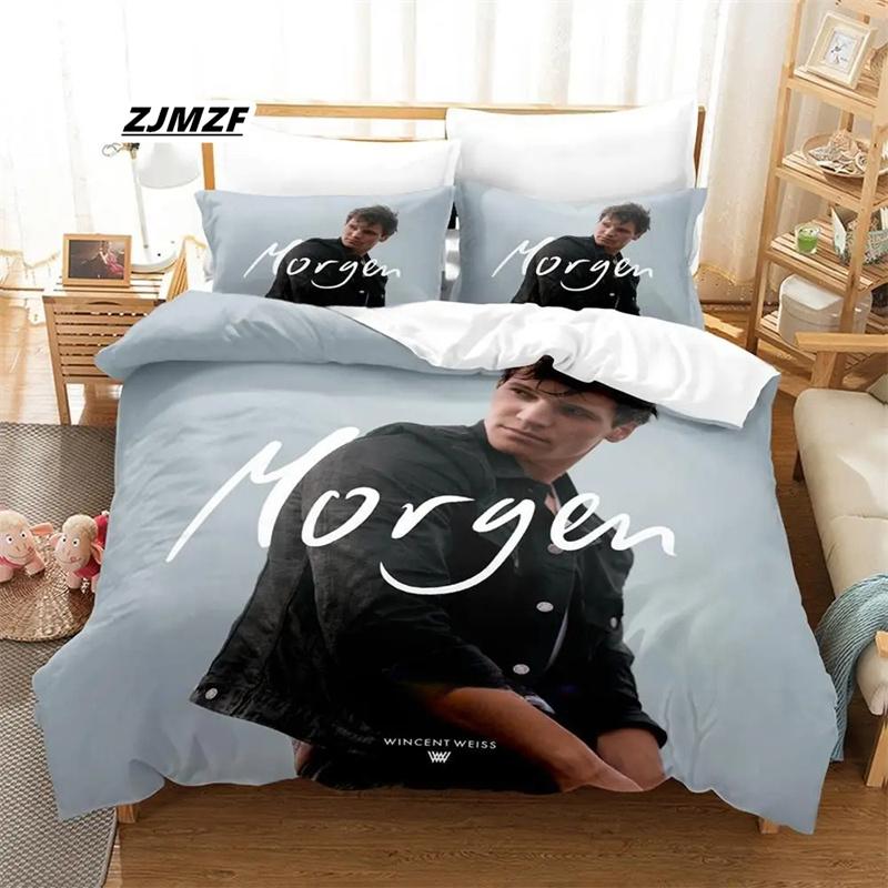 

Wincent Weiss Bedding Set Single Twin Full Queen King Size Bed Set Adult Kid Bedroom Duvetcover Sets 3D Print Anime Bed Sheet 135x200cm