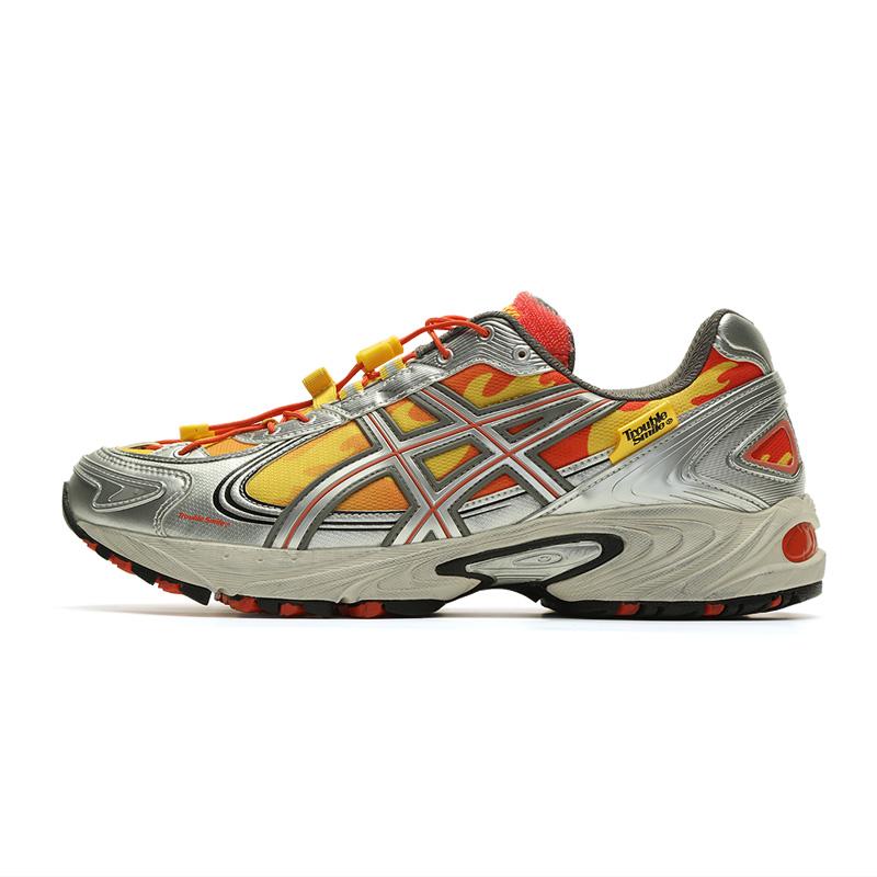 Asics Gel-Kahana TR V4 TroubleSmile Metallic Silver Orange Yellow 1203A653-750 42