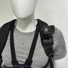 Lightweight Action Camera Strap Mount Holder With Rapid Unlocking System And Multiple Directional Positioning Capability