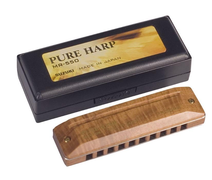 SUZUKI 10ti jamková harmonika PURE HARP MR-550H G tón
