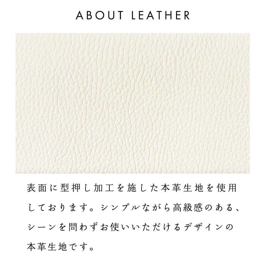 Genuine leather long wallet for men and women in natural ivory. Features a round zipper closure, coin purse, and card slots.