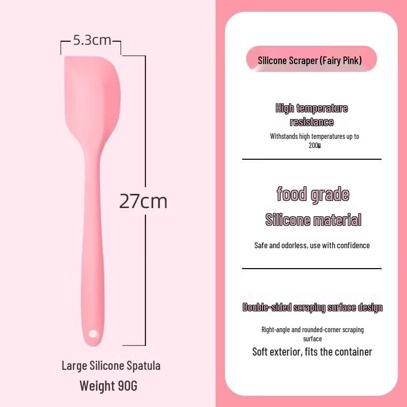 Heat-Resistant Silicone Baking Spatula