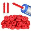 10pcs Caulk Caps Caulking Saver Tube Sealer Glue Sealing Protector For Latex Nozzle Silicone Nozzles Tips Leak-Proof Tools