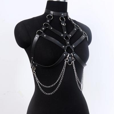 Women Trend Punk Belt Fashion Leather Waist Belt Female Street Style Decoration Body Chain Belt Gothic Clothing Accessories