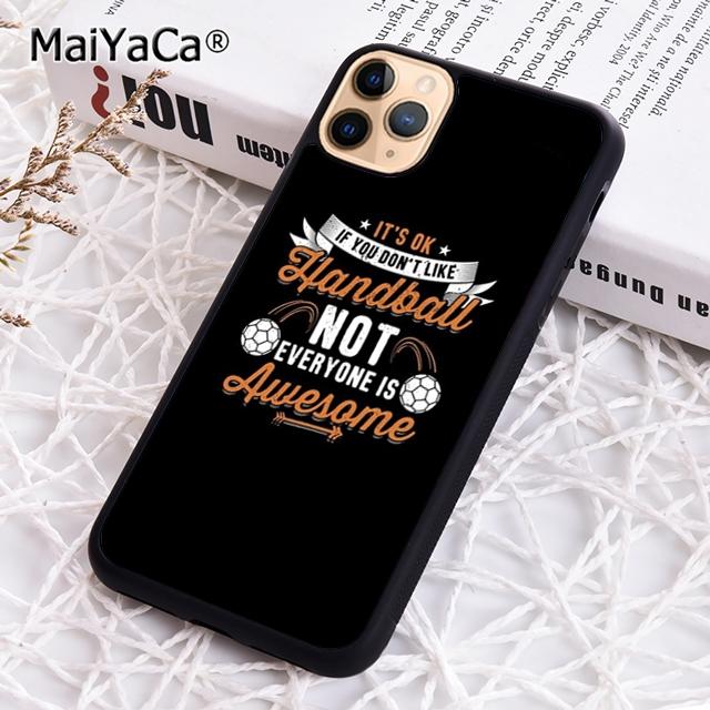 

MaiYaCa Eat sleep play Handball quotes Phone Case For iPhone 17 Air 16 16e 15 plus 11 12 13 14 pro max shell coque iPhone 16pro max