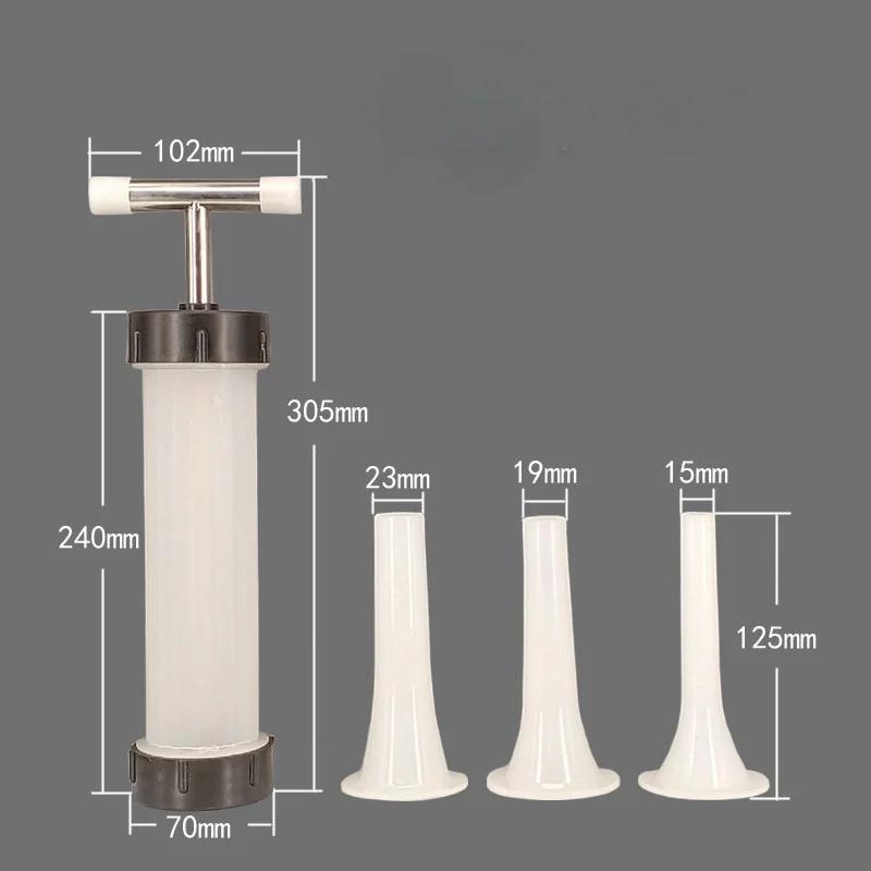 

Инструменты для ручного шприца для колбас пищевого класса Высокопроизводительная кухонная мясорубка для колбас пищевого класса чёрный