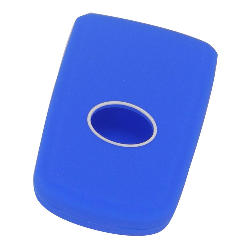 Jingyuqin 4 Buttons Car Silicone Remote Key Cover Case For Toyota Camry Avalon Rav4 Highlander 2012 2013 2014 2015