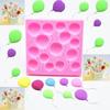 Balloon Shape Silicone Mold Fondant Cake Sugar Art Chocolate Decoration Mold Baking Tools