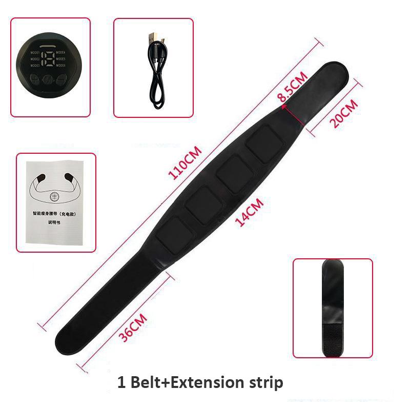 

EMS тренажер, стимулятор мышц живота, пояс для поддержки талии, электростимуляция мышц, массажер для похудения, фитнес-оборудование