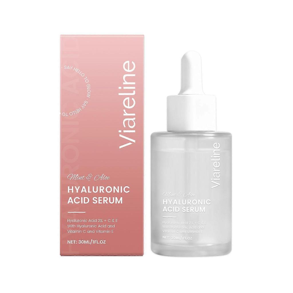 Hyaluronic Acid Serum for Face Anti-Aging, Hydrating, Plumping Serum for Dry & Sensitive Skin Lightweight, Fragrance-Free, 30ml