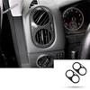 Central Control AC Air Conditioning Vent Outlet Panel Cover Trim For Volkswagen VW Tiguan 2008 - 2015 Matte Interior Accessories