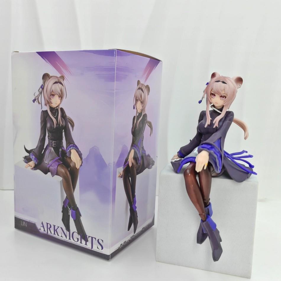 Newest Arknights LIN/Phantom Noodle Stopper Anime Figure Bishoujo Ornament Collectible Model Toy Doll withbox decoration gifts