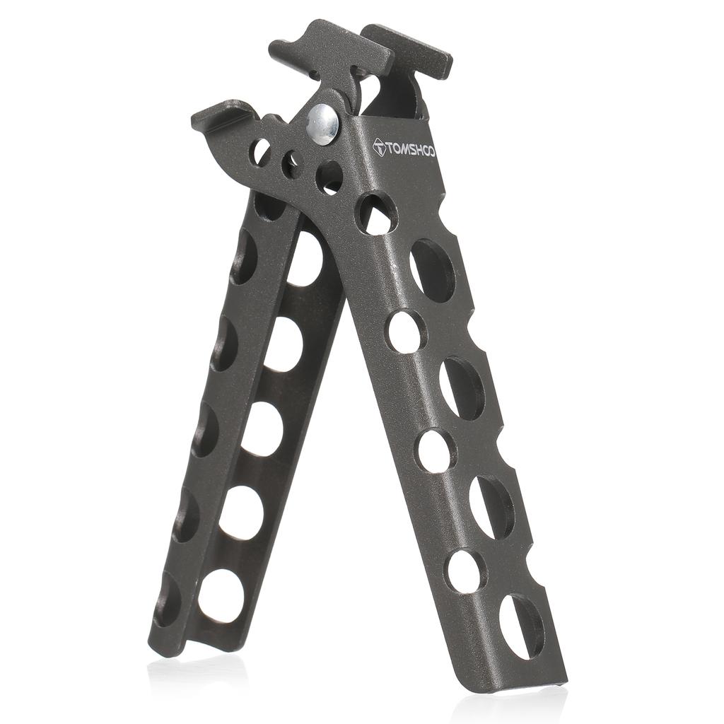 TOMSHOO Aluminum Pot Lifter Camping Pot Pan Grip Handle Outdoor Cooking Pot Holder