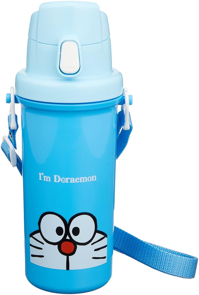 OSK Doraemon Direct Drinking Water Bottle, Made in Japan, SC-600B