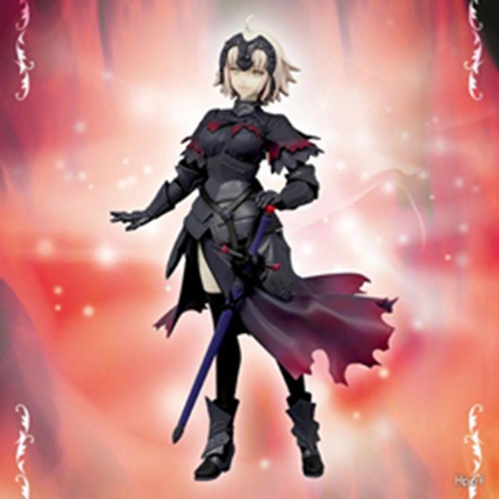 19CM Anime Fate/Grand Order Jeanne d'Arc Alter Figure Black Battle Suit Ver Model Toy Gift Collection Action Figure PVC