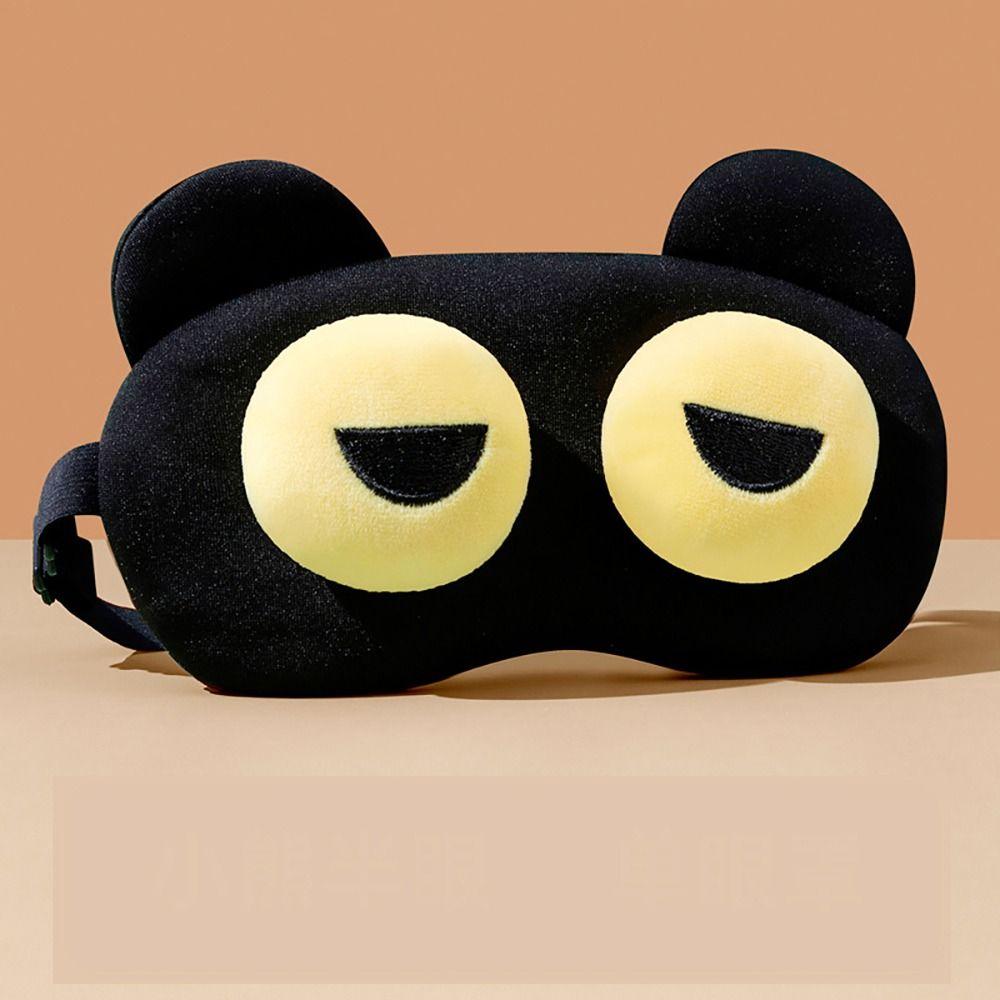 1Pcs Sleep Blindfold Eyes Mask Silk Cartoon Eyepatch Cute Eye Patch