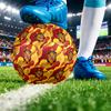 Pallone da calcio stampato Spagna Taglia 5 Resistente all'usura Standard Allenamento Adulti Regalo per tifosi per partite indoor/outdoor Sport