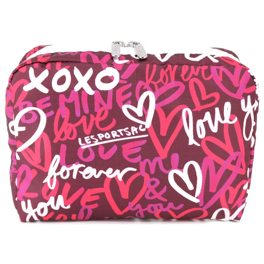 

Косметичка 7121 ОЧЕНЬ БОЛЬШАЯ ПРЯМОУГОЛЬНАЯ HB50 LOVE NOTES BERRY [LeSportsac] [товар]