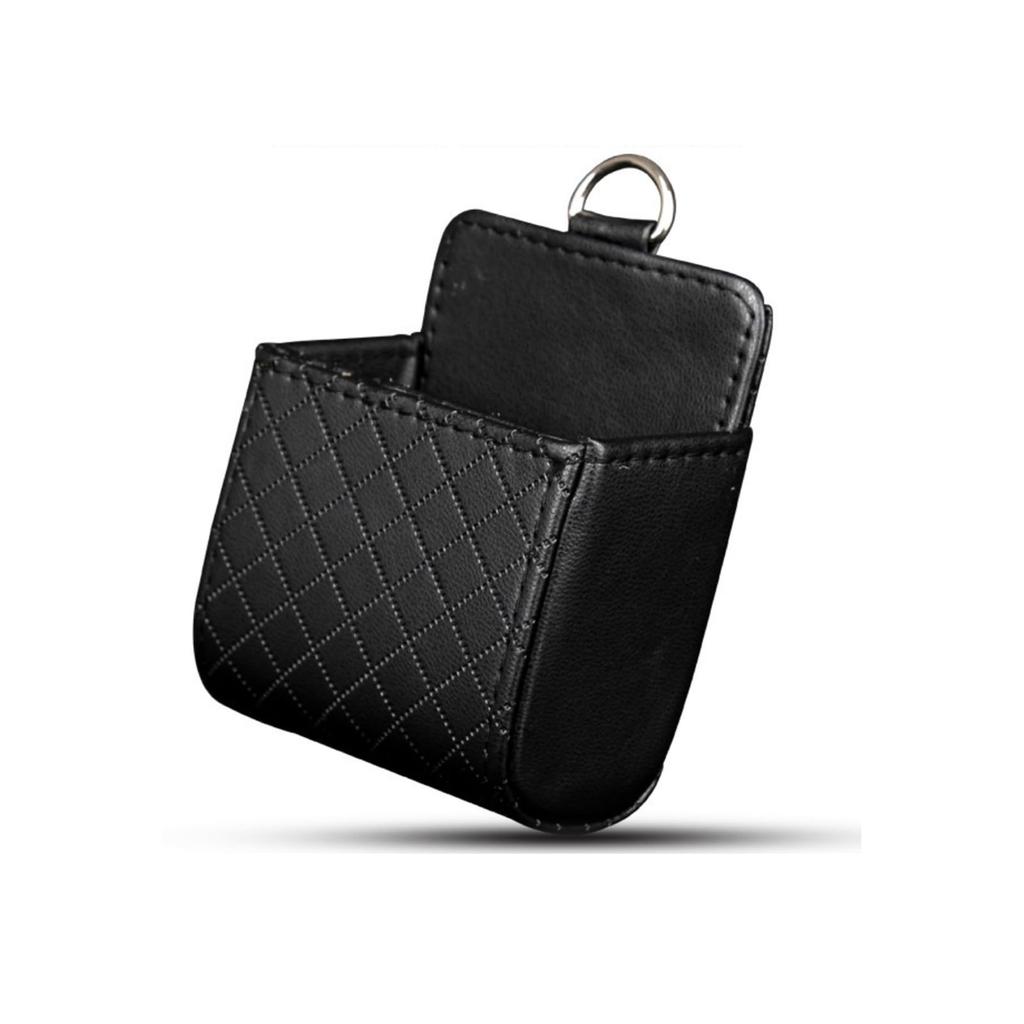 Car Storage Box Essential Car Accessories Storage Goods Car Storage Pocket Car Accessory Holder Smartphone Holder Front Seat Air Conditioner Dashboard