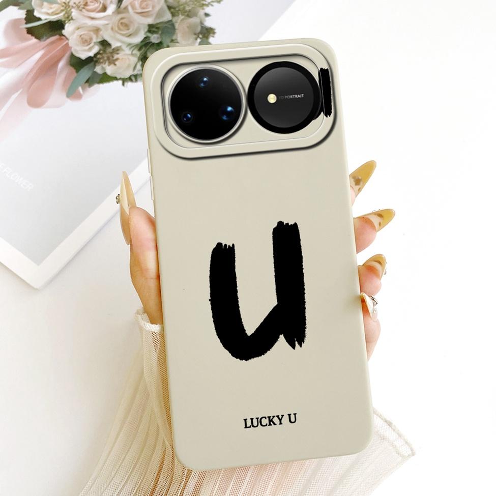 For Huawei Nova 15 Ultra Case SLY-AL00 Silicone Luxury A-Z Letters Fashion Cool Crown Phone Case For Huawei Nova15 Ultra Cover