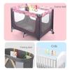 2/4PCS Light Weight Baby Crib Hooks Baby Walking Assist Tools Baby Toys Gift Stand Rings  Playpen