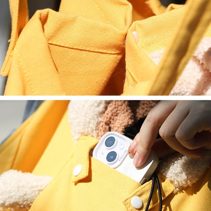 Small Pet Carriers Bag Outdoor Ventilate Shoulder Bag Dog Camping Travel Bag Practical Cats Travel Carriers for Short Trip