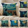 Anime GGoddess of LLiberty Cushion Cover Pillowcase Antidustmite living Room Sofa Decor Cushion Room