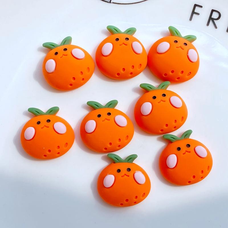 10 Stück Neue Harz Mini Süße Früchte Serie Flache Rückseite Scrapbooking Haarspangen Mitte Verzierungen DIY Zubehör