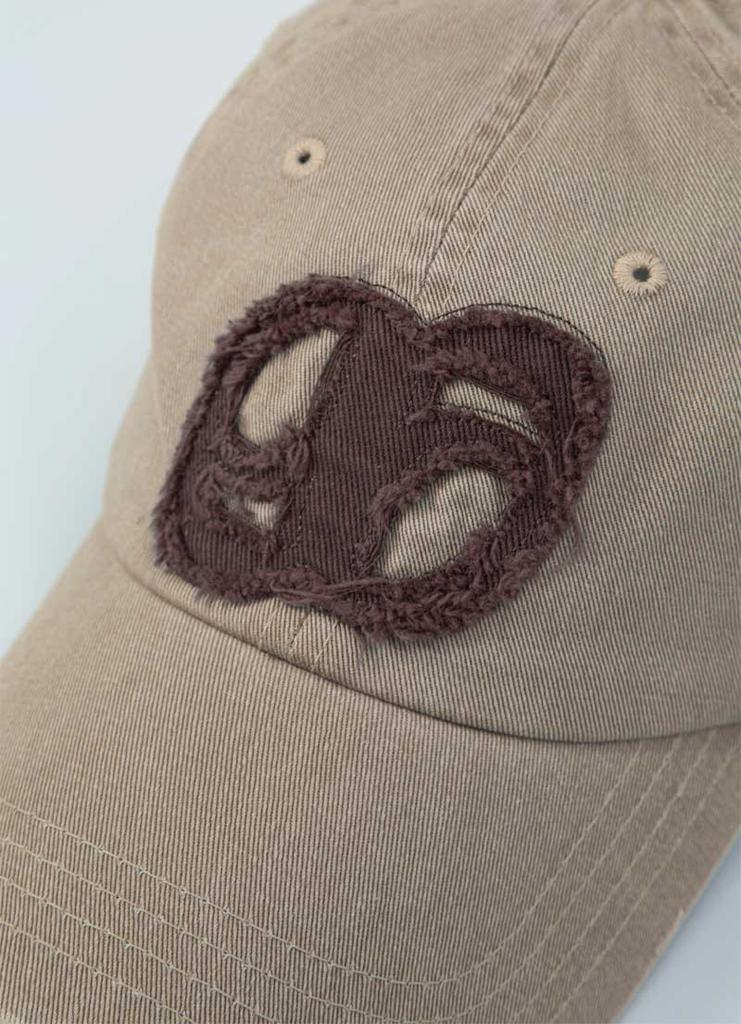 Aejeuon Patch Ball Cap/Beige