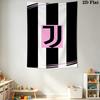 Juventus Logo Minimalist Threepiece Set 1 Duvet Cover 2 Pillowcase Without Core Soft And Comfortable Christmas Birthday Gift