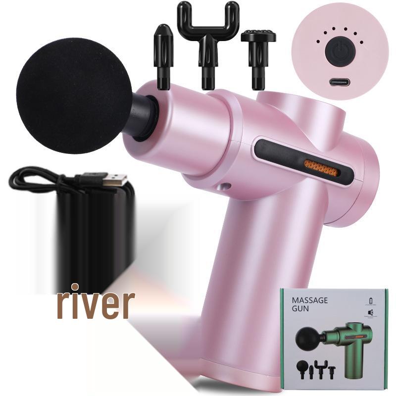 Silicone Adapter Replacement for Electric Fascia Massage Gun - Universal Head for Men & Women.