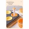 Non-Stick Tart Press Mold Set Dishwasher-Friendly Dessert Baking Molds Cake Molds  Dessert Items