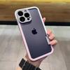 Custodia in Silicone per Apple 16 Pro Max con Cornice Color Block e Protezione Anti-urto per iPhone 16.