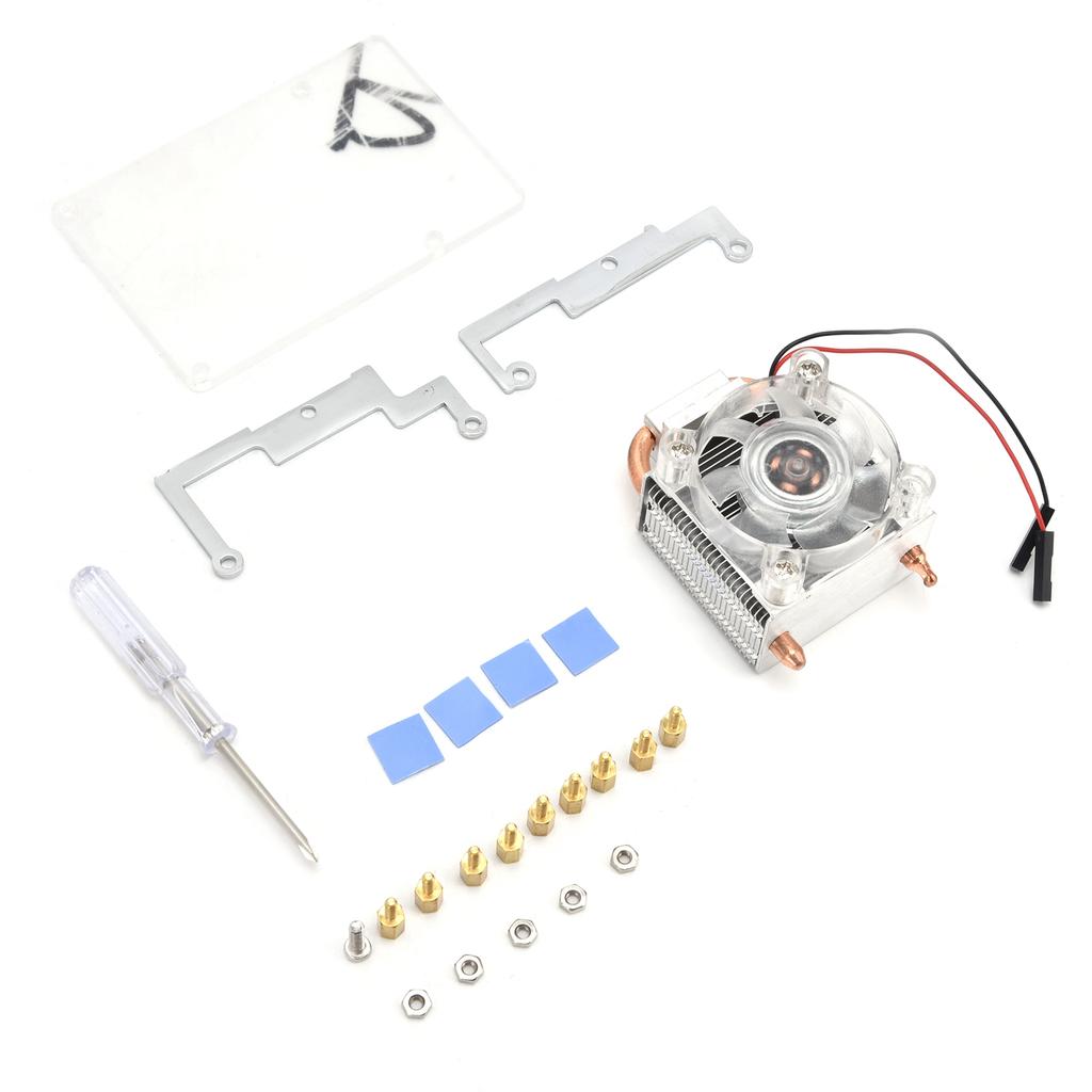 Cooler for Raspberry Pi 3 4 Ice Tower Cooling Fan Radiator Accessory Part Set Kit