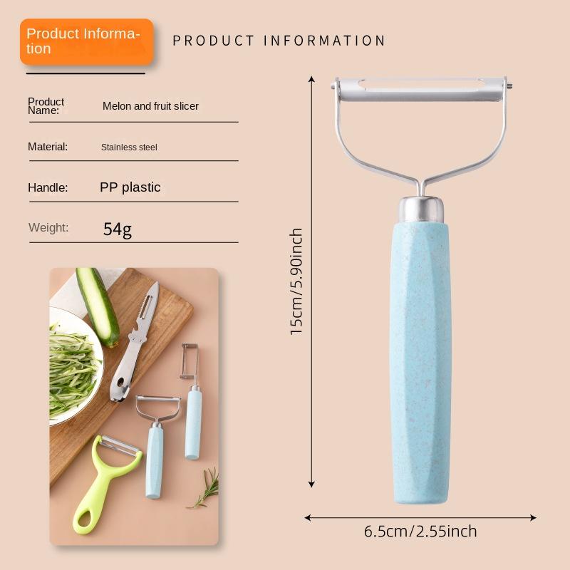 Stainless steel peeler, new multi-functional potato scraper, melon planer, fruit and vegetable stainless steel melon planer
