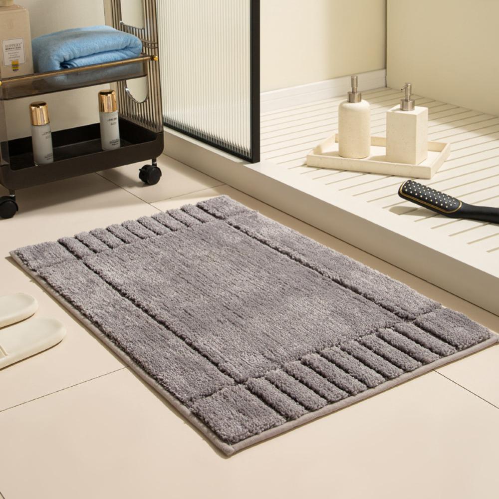 Špongia Kúpeľňa Kašmírová Hrubá Podložka Kúpeľ Koberce Protišmykové V Umývadle Vaňa Podlahová Rohožka Sprchovací Kút Rohožka Pamäťová Pena 3D Podložka